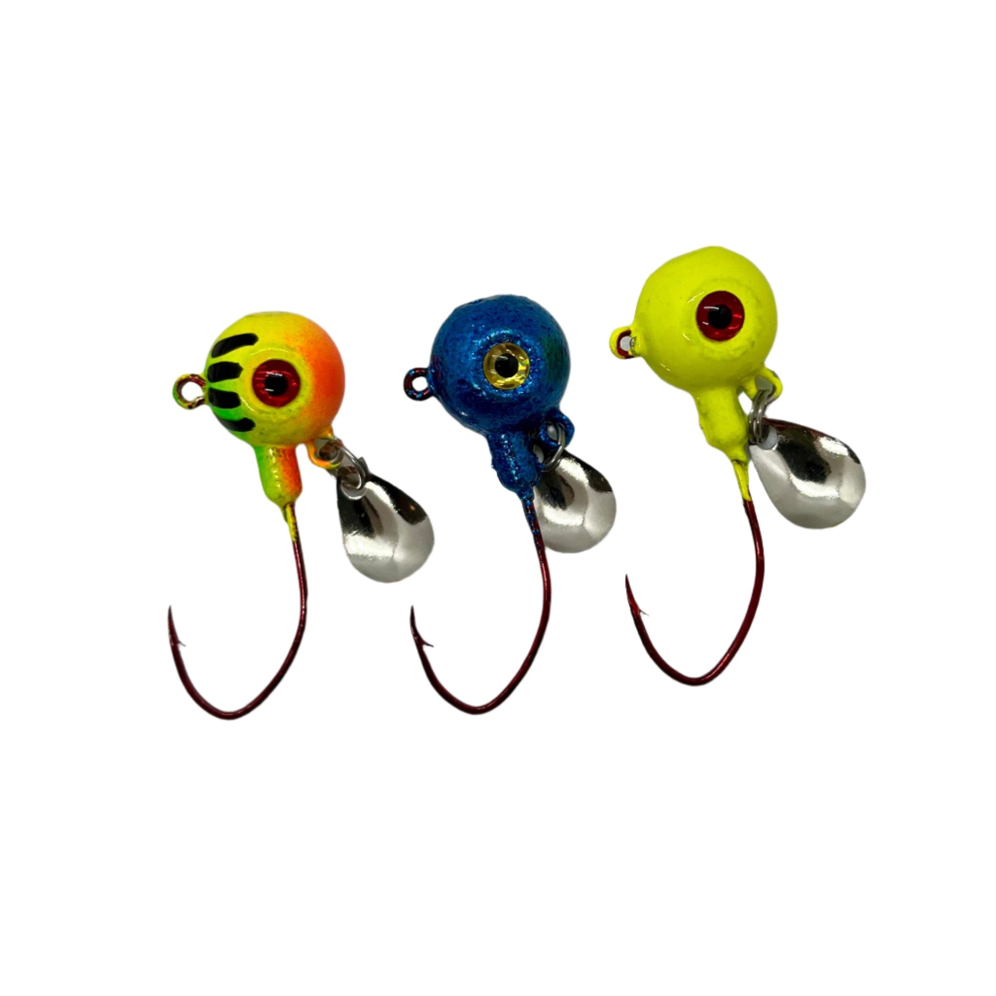 3 Underspin jig with 3D eyes