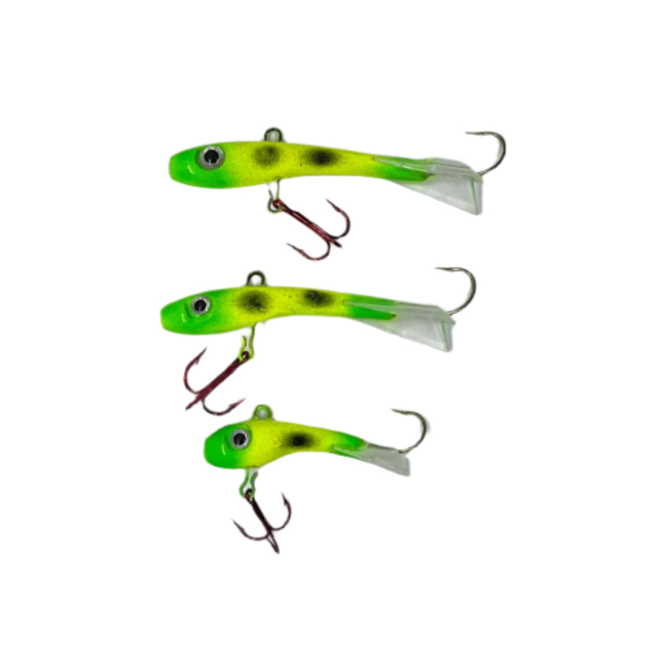 All Shiver Minnow with a red Mustad Treble hook