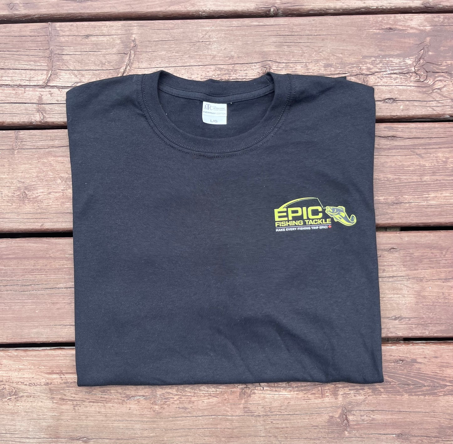 Black Cotton T shirt