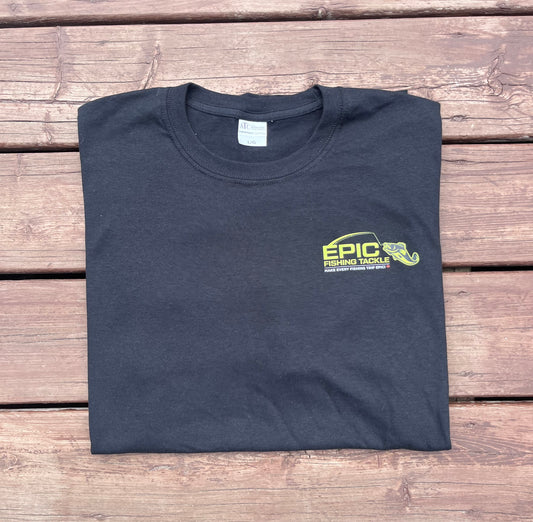 Black Cotton T shirt