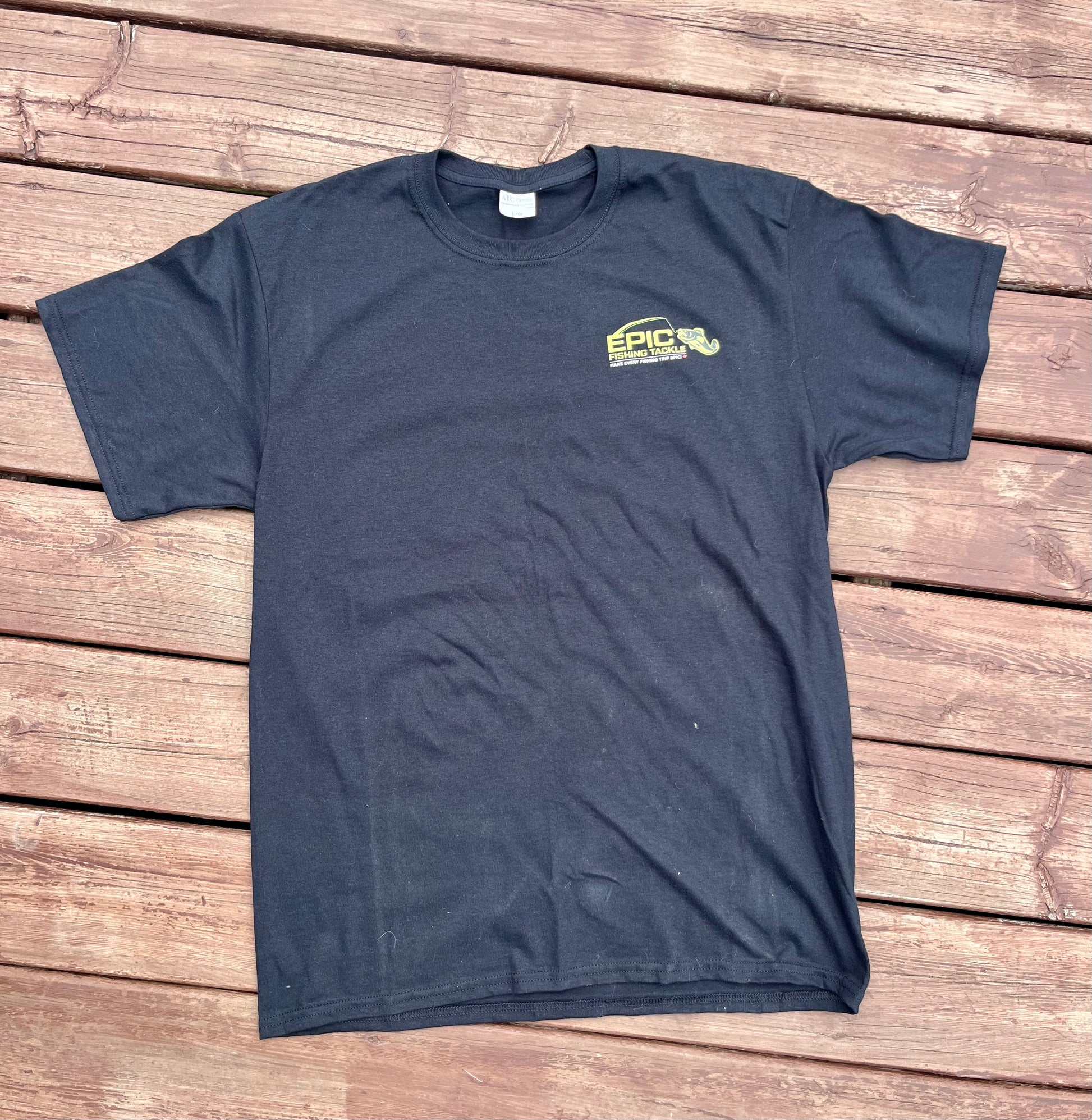 Black Cotton T shirt