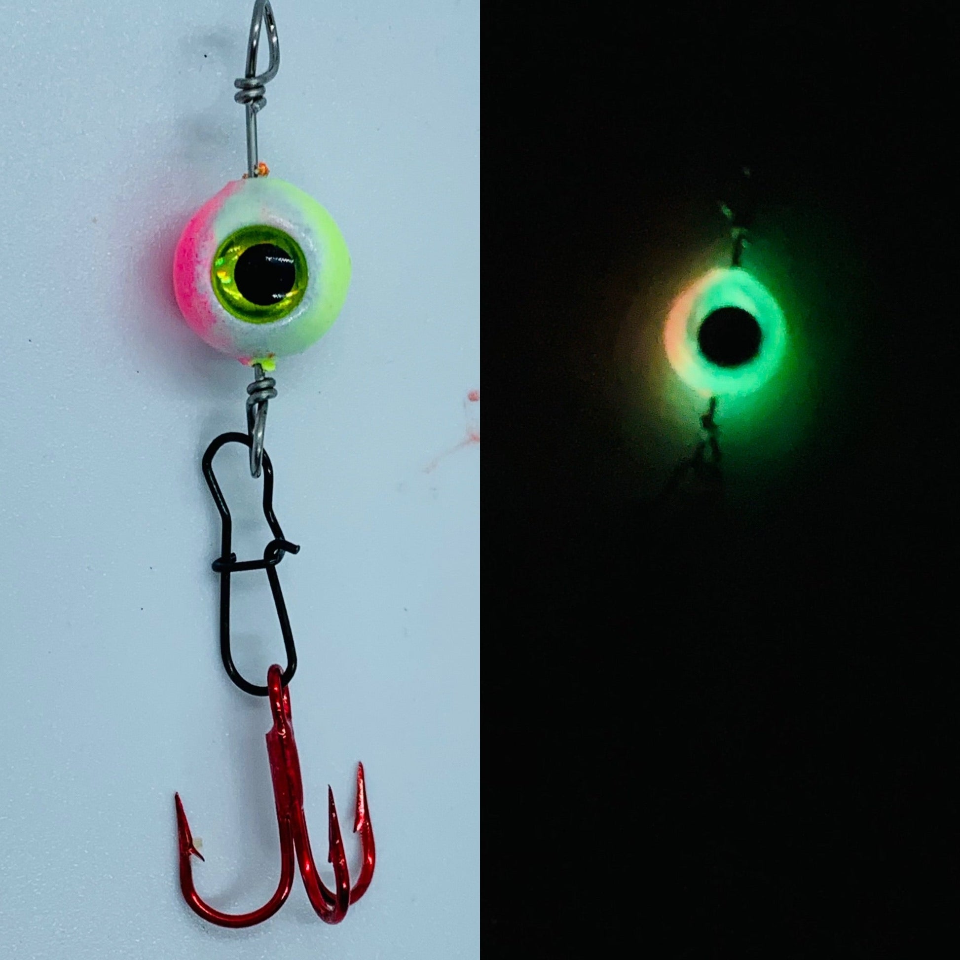 Cotton Candy Glow in the dark Eyeclops