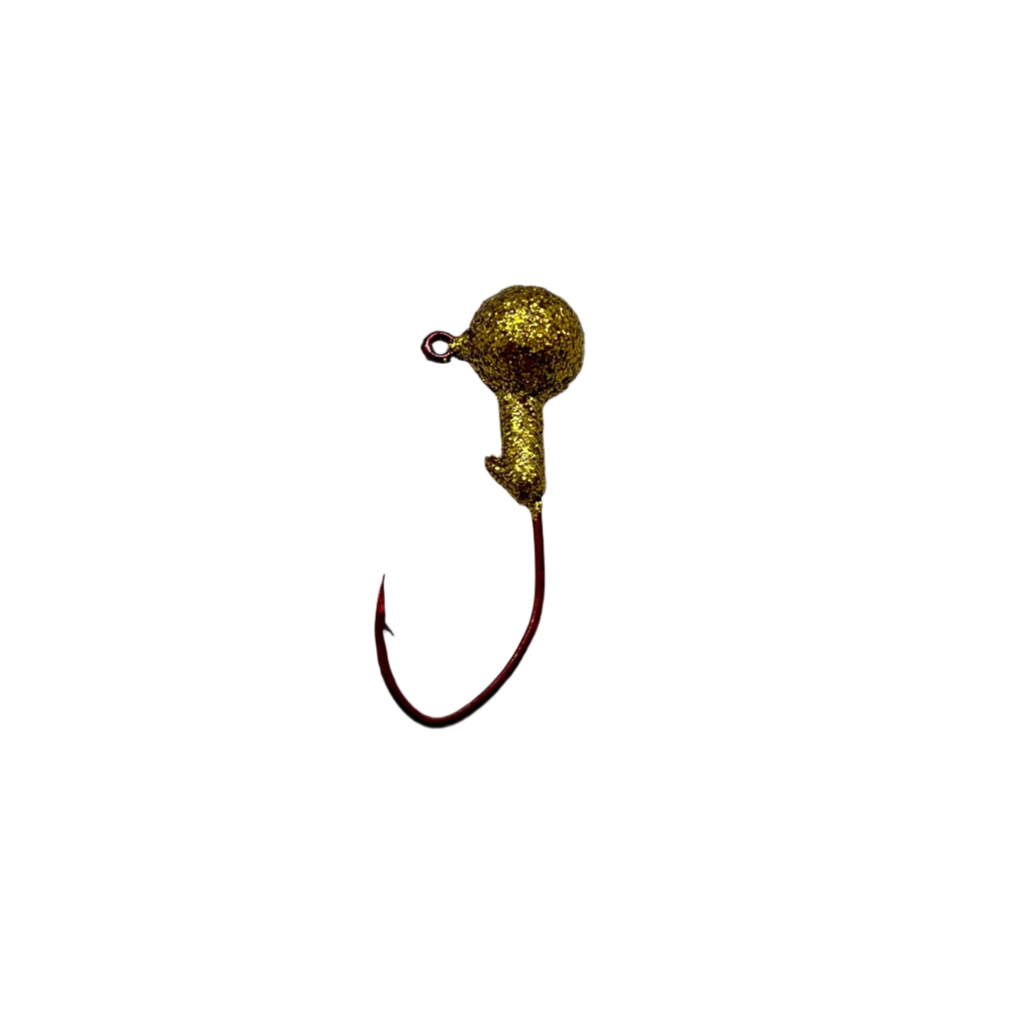 Gold Jig with Red Hook