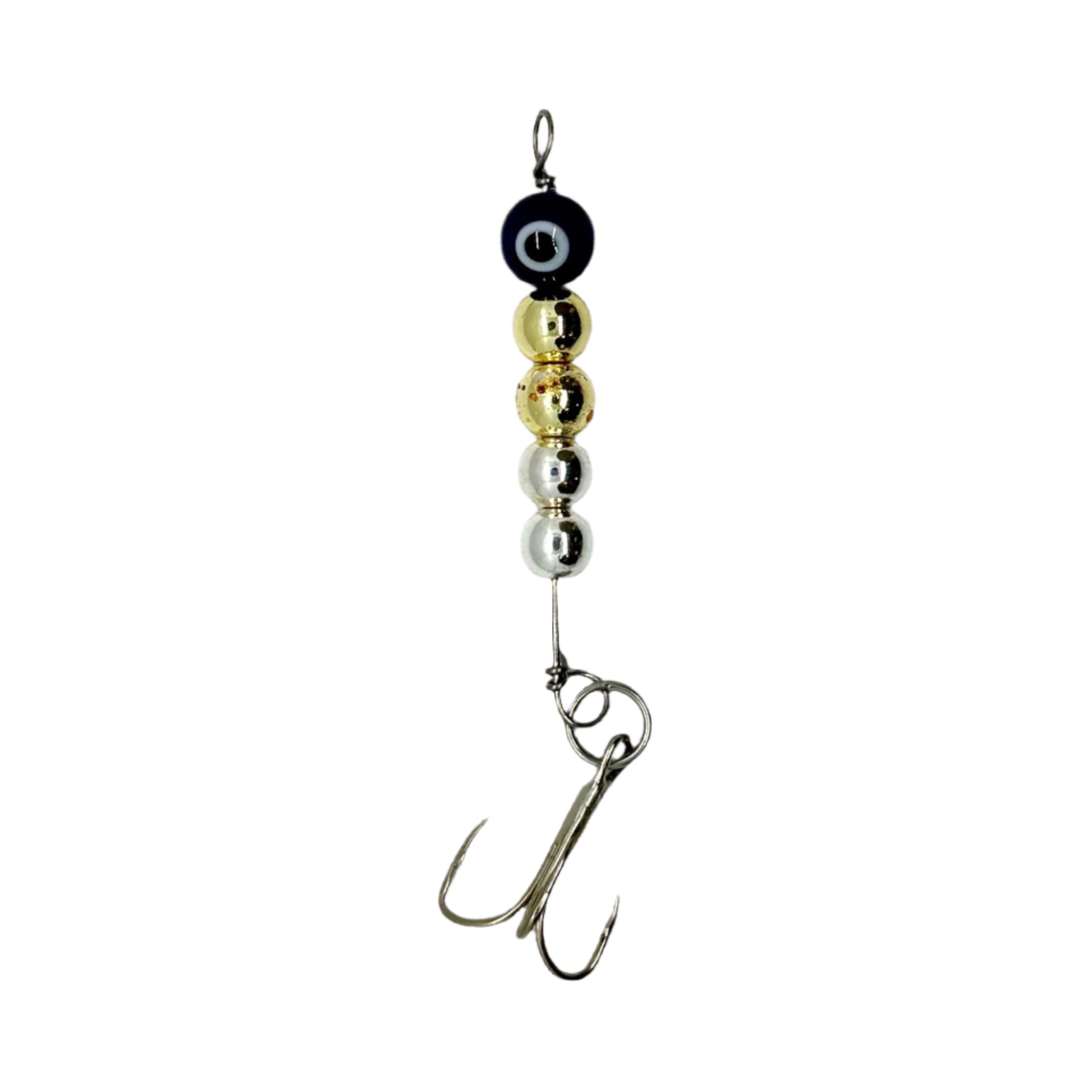 Gold and Silver Rattler with Eagle Claw Treble Hook