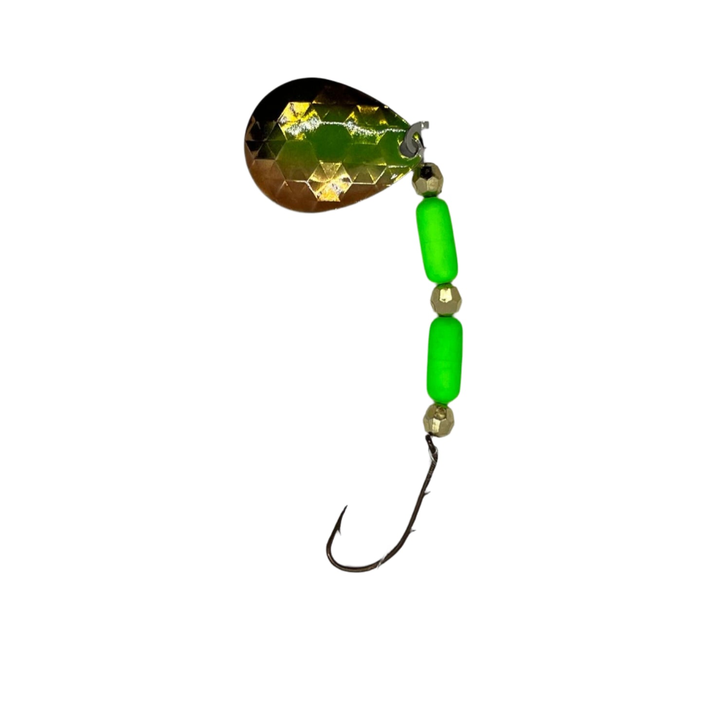 Monkey Puke Floating Worm Harness with Colorado Blade