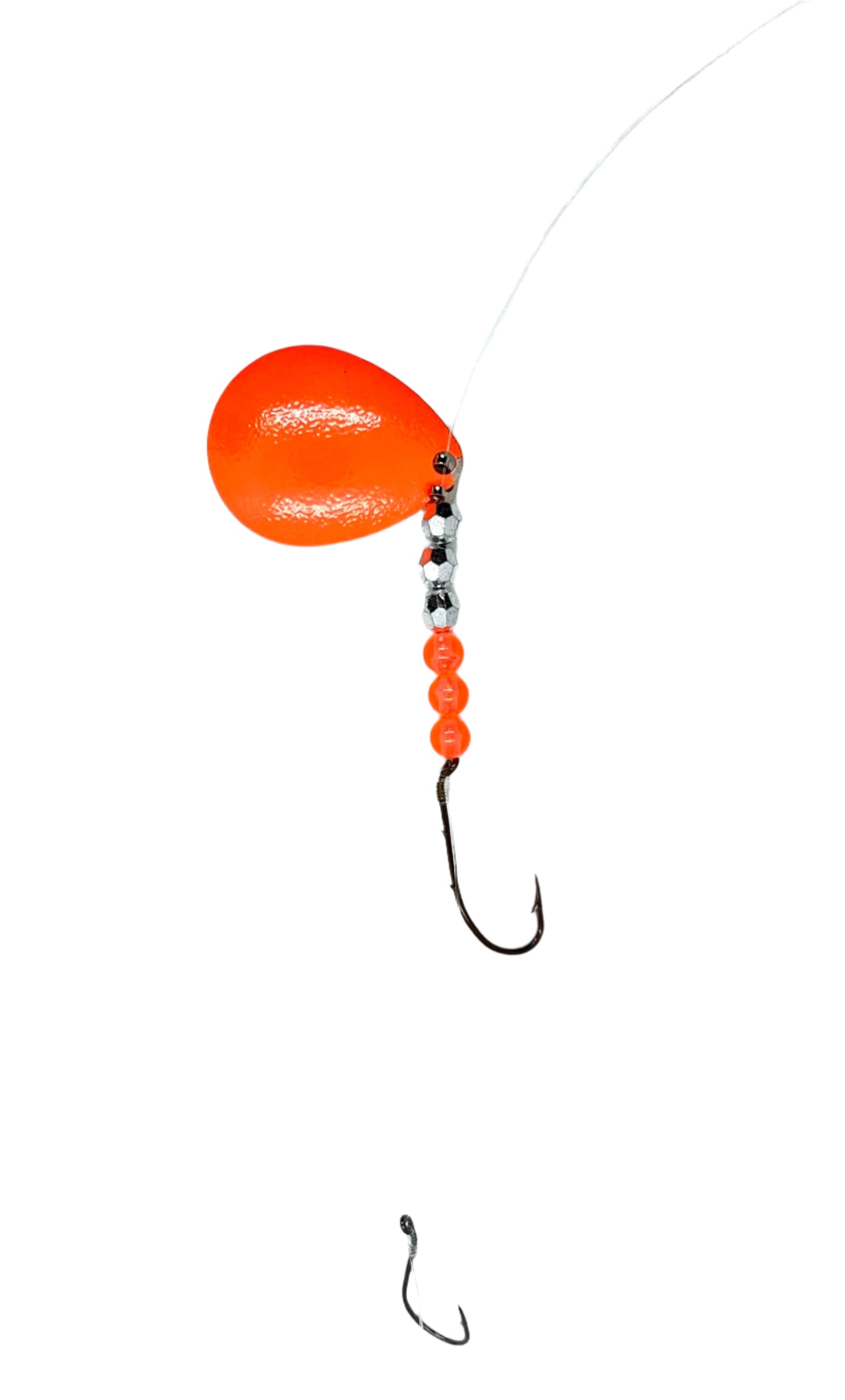 Orange Worm Harness with Colorado Blade