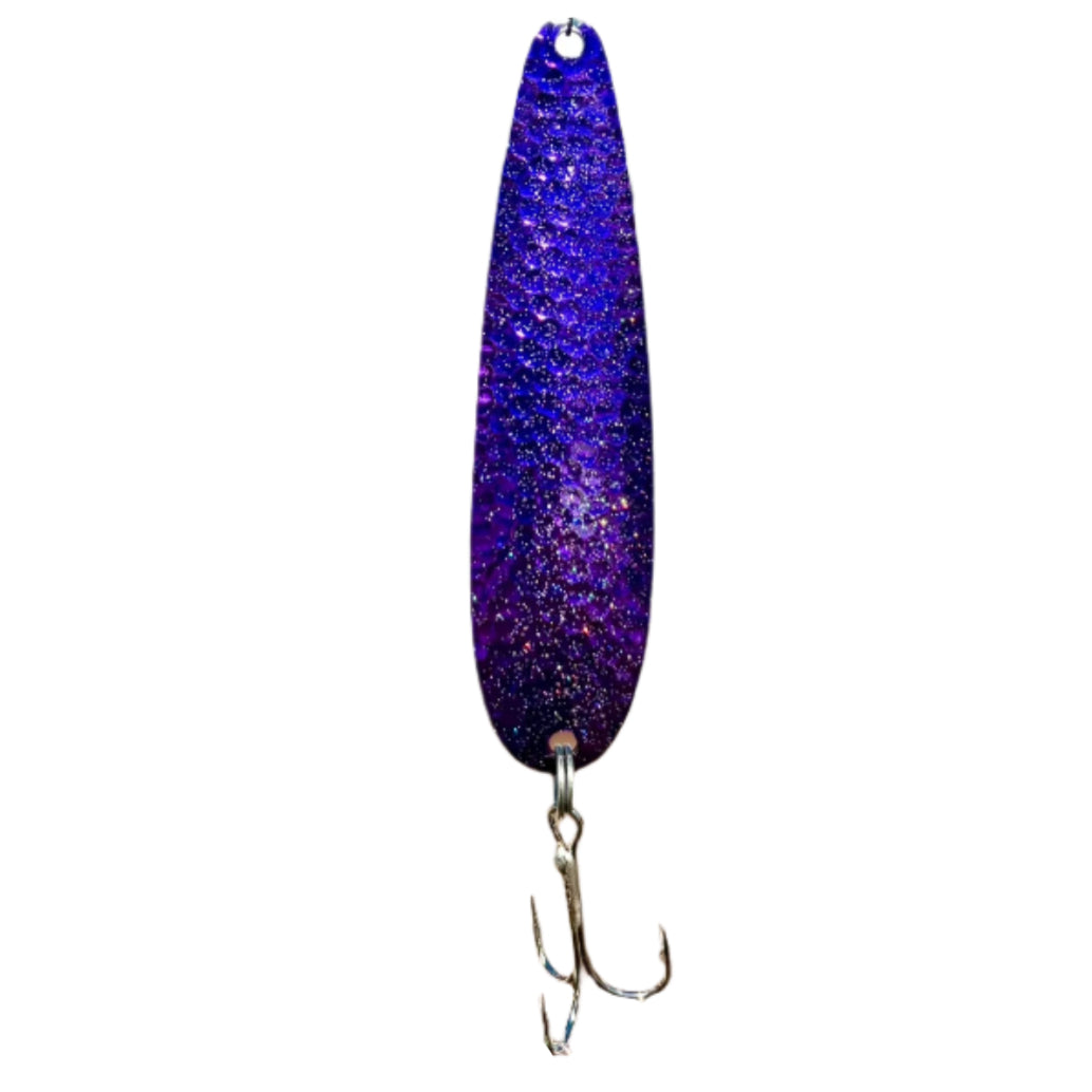 Purple UV Coated Fishing Spoon