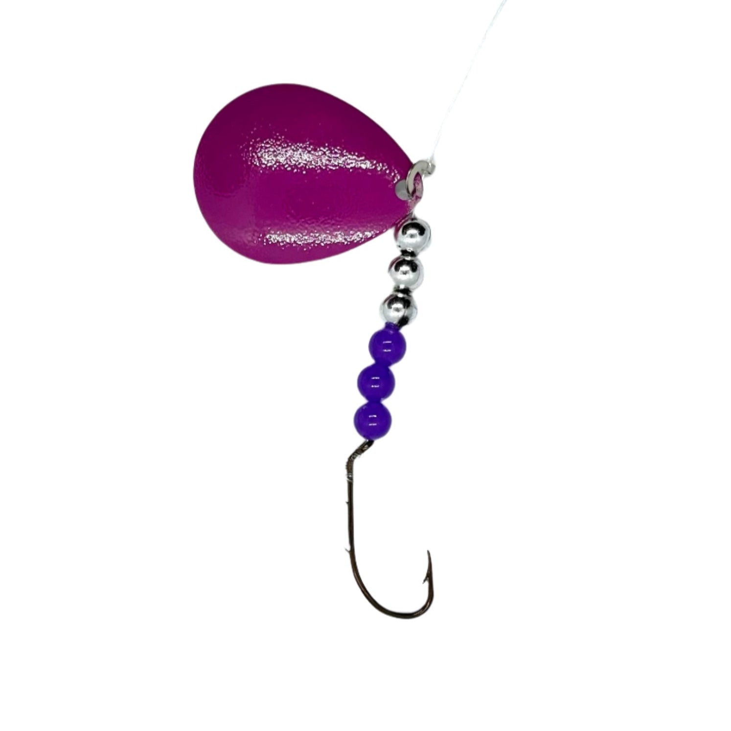 Purple Worm Harness with Colorado Blade