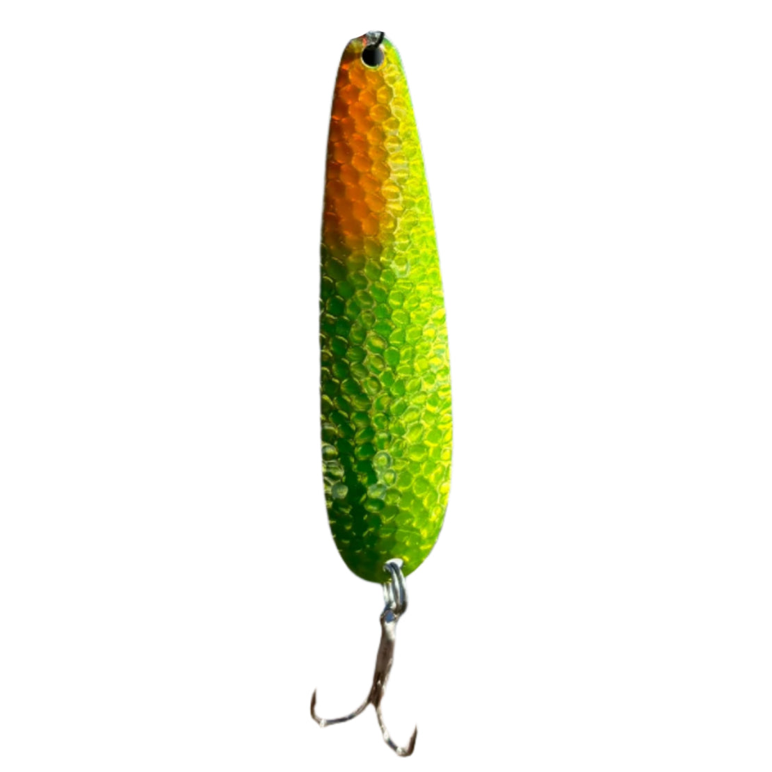 Transparent Perch Colored UV Coated Fishing Spoon