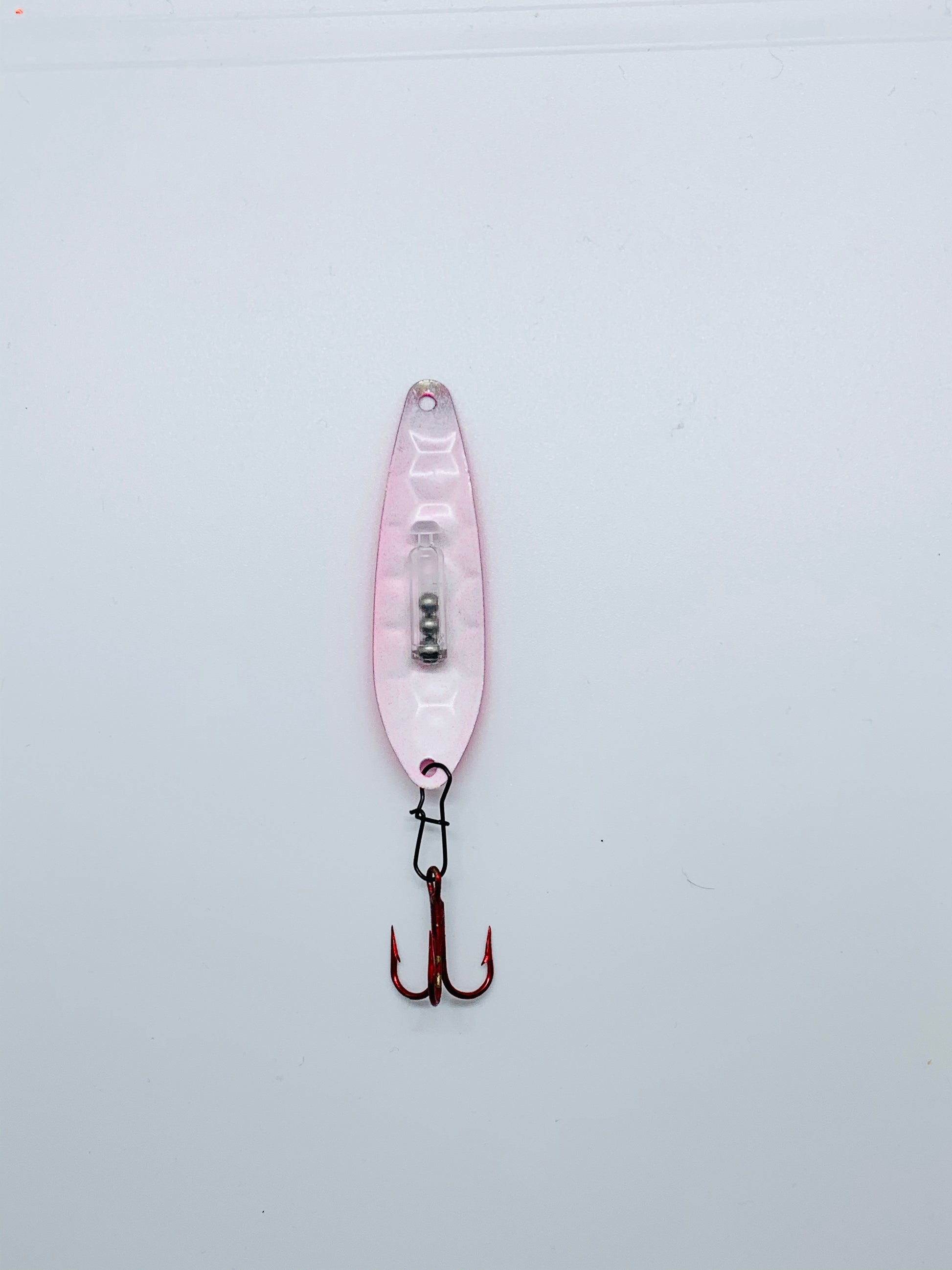 Back Ratting Flutter Spoon with Eagle Claw hook and rattle