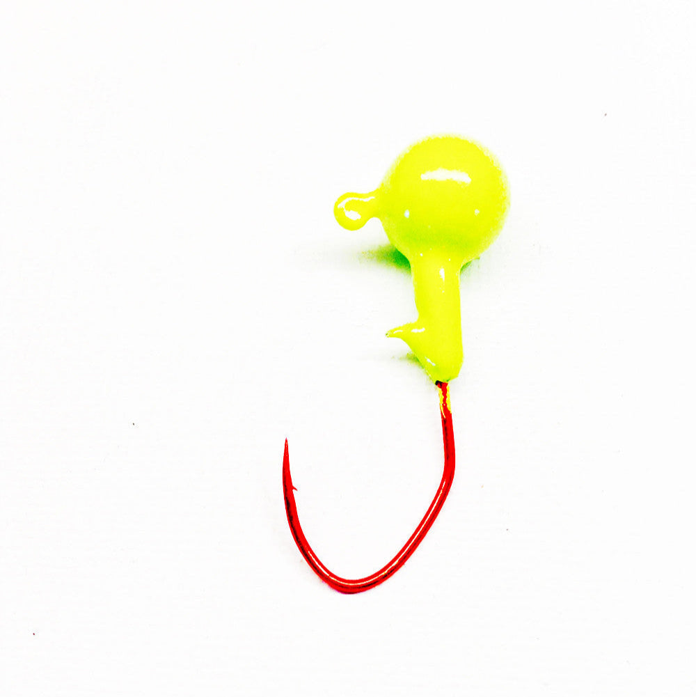 Chartreuse Jig with Red Hook