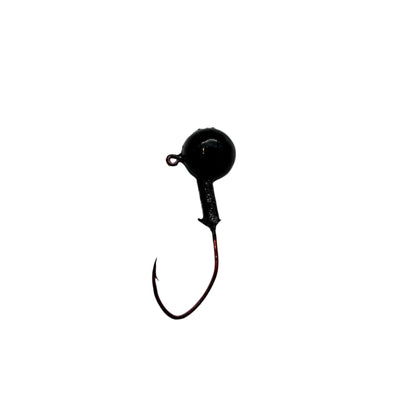 Black Jig with Red Hook
