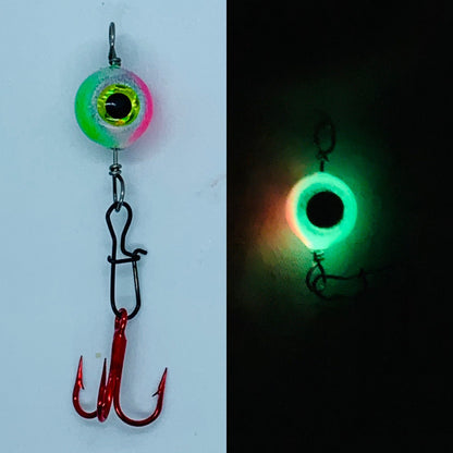 Watermelon Glow in the dark Eyeclops