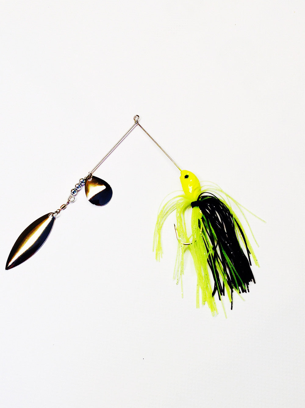 Spinnerbait Fishing Lure Hard Metal Jig Spinner Baits Kits Swimbait for Bass  Trout Pike Salmon Walleye Freshwater Saltwater 5pcs/Pack 5 Pack (3/8oz)